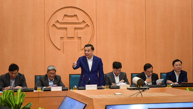 Dịch COVID-19: Chủ tịch TP.Hà Nội ra công điện khẩn