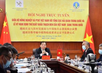 Việt Nam – Trung Quốc ký Nghị định thư xuất khẩu thạch đen