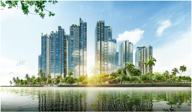 Hình phối cảnh dự án Sunshine City Sài Gòn