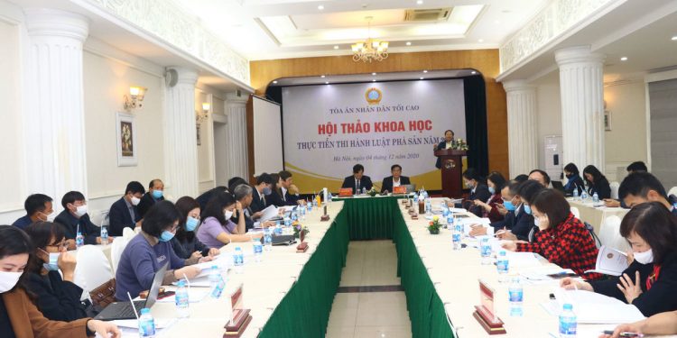 Hội thảo Tổng kết thực tiễn thi hành Luật Phá sản năm 2014