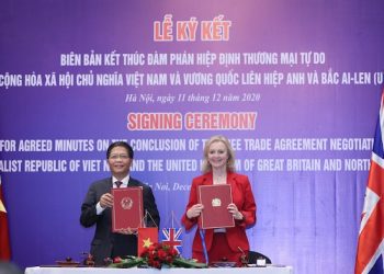 Việt Nam – Vương Quốc Anh hoàn tất đàm phán hiệp định thương mại tự do song phương