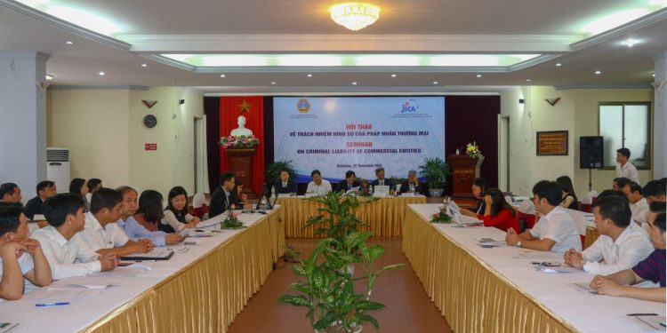 Hội thảo về trách nhiệm hình sự của pháp nhân thương mại