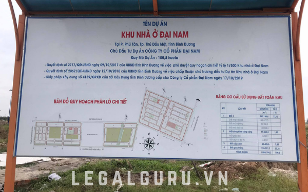 Hơn 300 GCN quyền sử dụng đất Khu nhà ở Đại Nam của đại gia Dũng “lò vôi” đang thế chấp ngân hàng